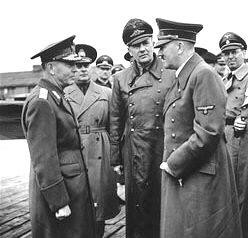 Antonescu y Hitler en 1943