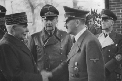 Petain y Hiltler