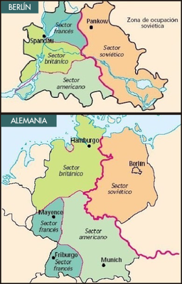 LA DIVISIÓN DE ALEMANIA Y BERLIN