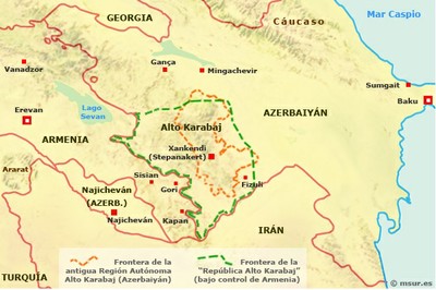 ALTO KARABAJ ENTRE ARMENIA Y AZERBAIYÁN