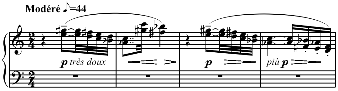  CLAUDE A. DEBUSSY, PASAJES DE PRÉLUDES 