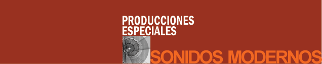 Producciones Especiales - Sonidos Modernos